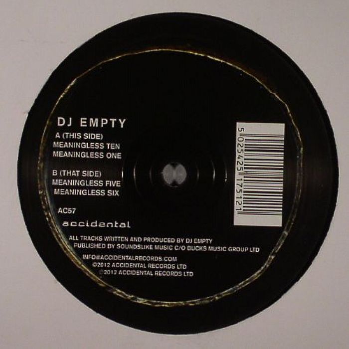 DJ Empty Meaningless
