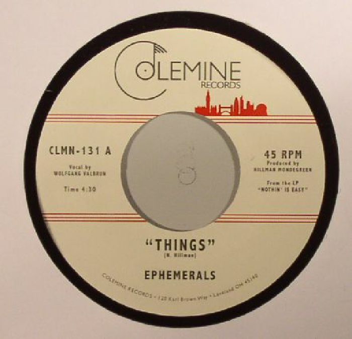 Ephemerals – Things vinyl cover