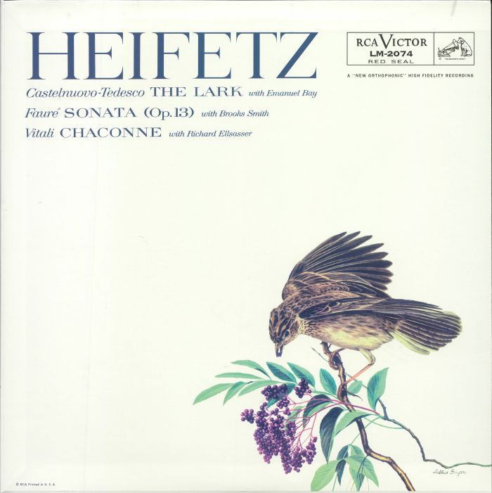 Jascha Heifetz Vinyl