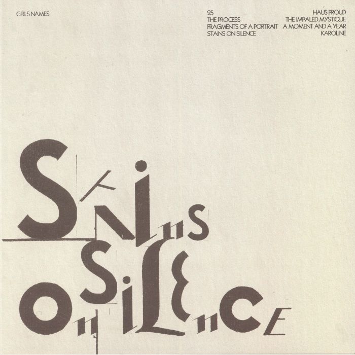 Girls Names – Stains On Silence vinyl cover
