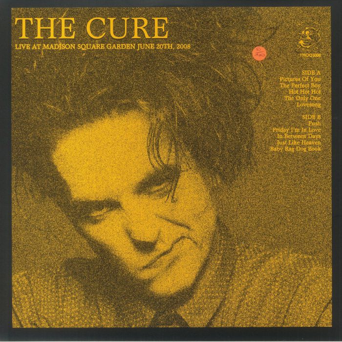 The Cure Live At Madison Square Garden June 20th 2008