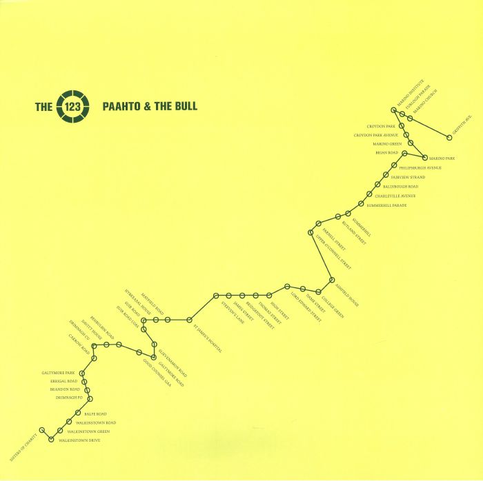 Paahto & The Bull – The 123 vinyl cover