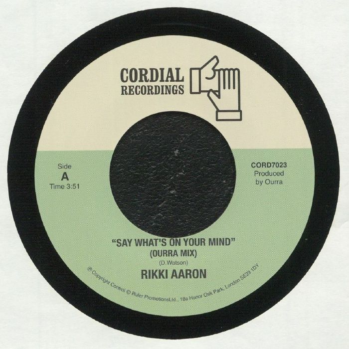 Rikki Aaron Say Whats On Your Mind (Ourra Mix)