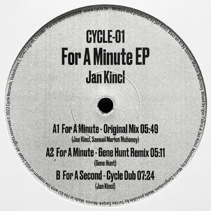 Jan Kincl For A Minute EP