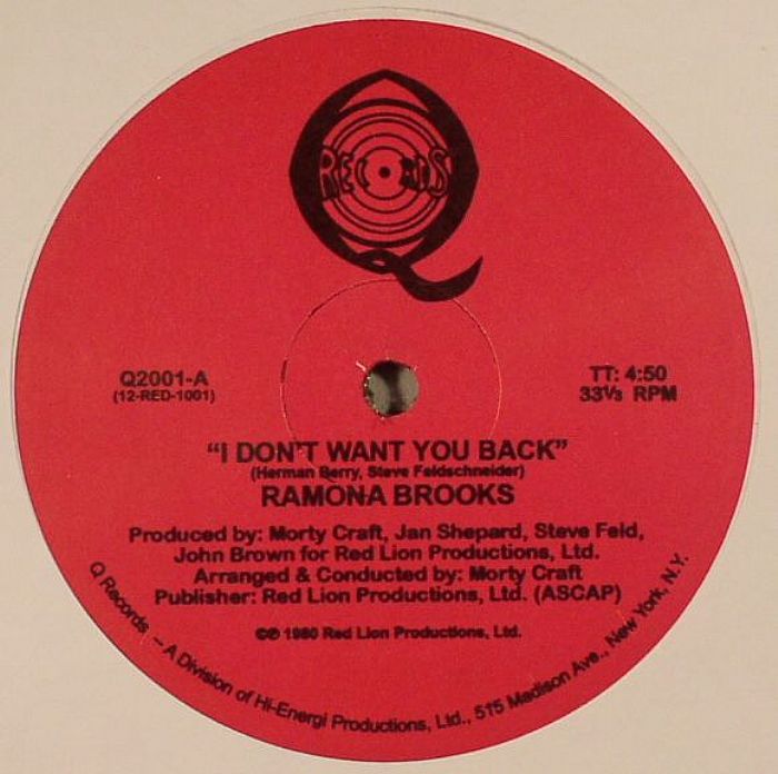 Ramona Brooks I Dont Want You Back