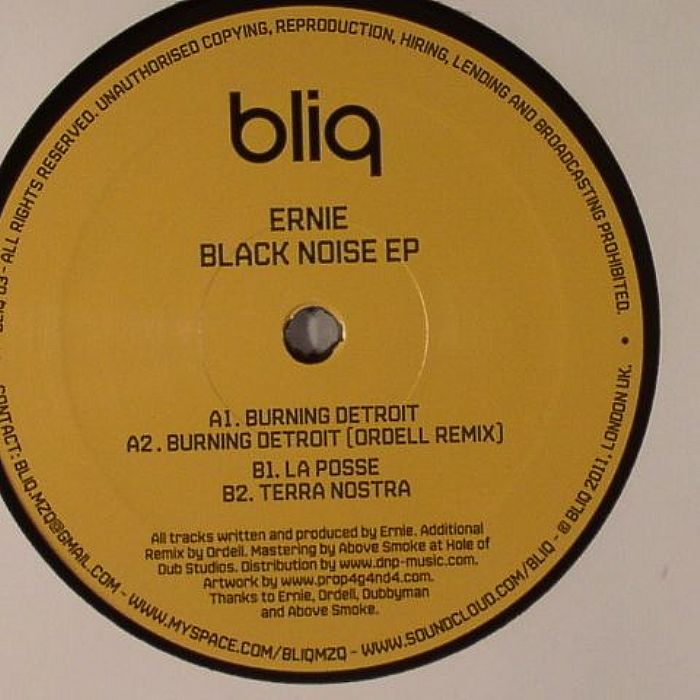 Ernie Black Noise EP