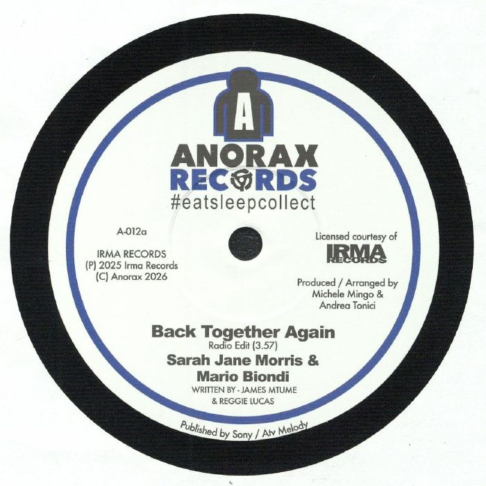 Sarah Jane Morris | Mario Biondi – Back Together Again vinyl cover