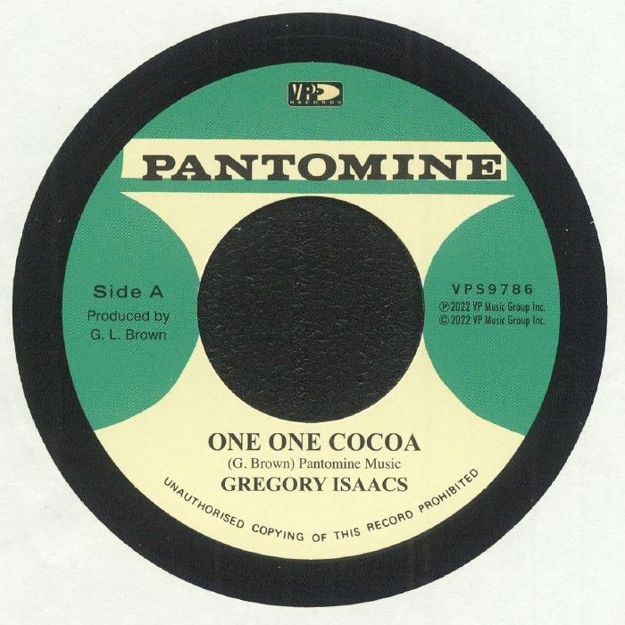 Gregory Isaacs | Glen Brown One One Cocoa