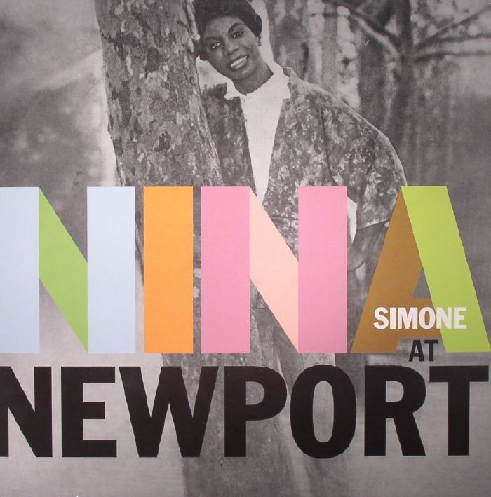 Nina Simone – Nina At Newport (reissue) vinyl cover
