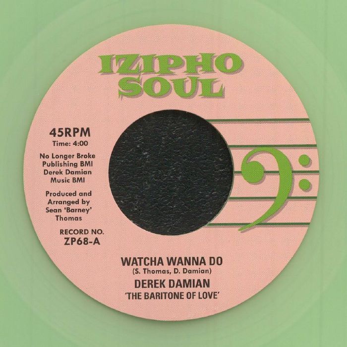 Derek Damian – Watcha Wanna Do vinyl cover