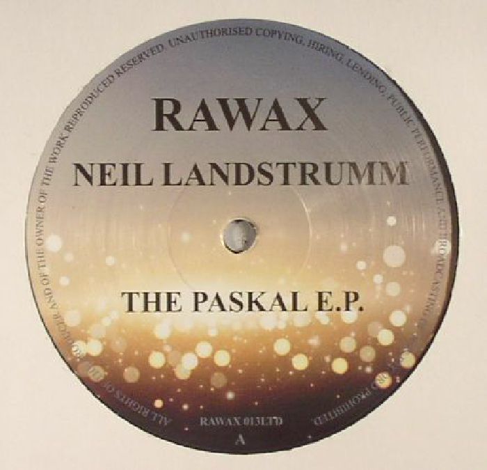 Neil Landstrumm The Paskal EP