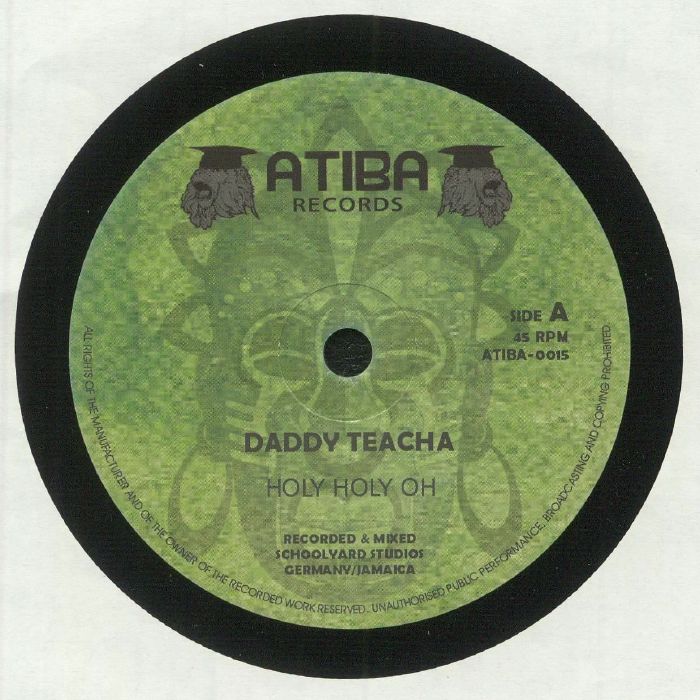 Daddy Teacha – Holy Holy Oh vinyl cover