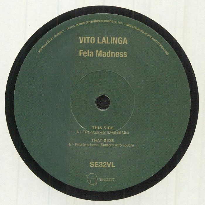 Vito Lalinga – Fela Madness vinyl cover