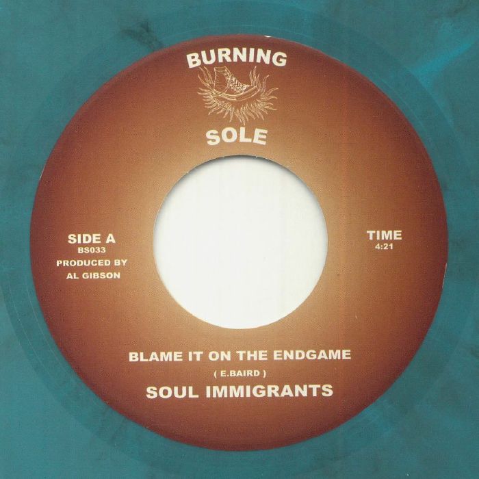 Soul Immigrants – Blame It On The Endgame vinyl cover