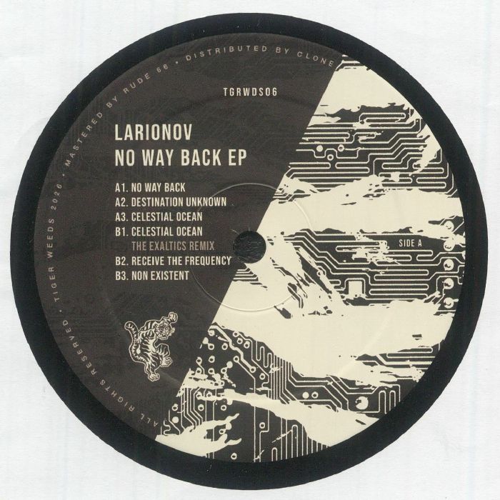 Larionov – No Way Back EP vinyl cover
