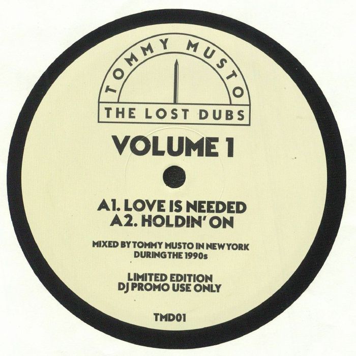 Tommy Musto The Lost Dubs Vol 1