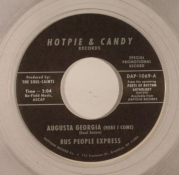 Bus People Express Aka The Poets Of Rhythm Augusta Georgia (Here I Come) 