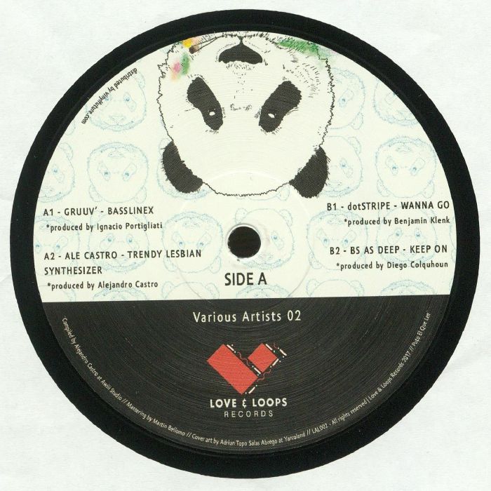 Gruuv | Ale Castro | Dotstripe | Bs As Deep – Various Artists 02 vinyl cover