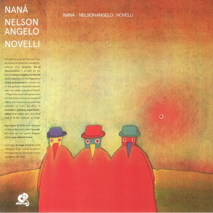 Nana Vasconcelos | Nelson Angelo | Novelli – Nana Nelson Angelo Novelli vinyl cover