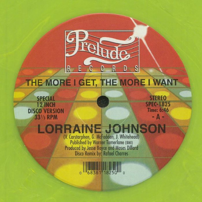 Lorraine Johnson The More I Get The More I Want