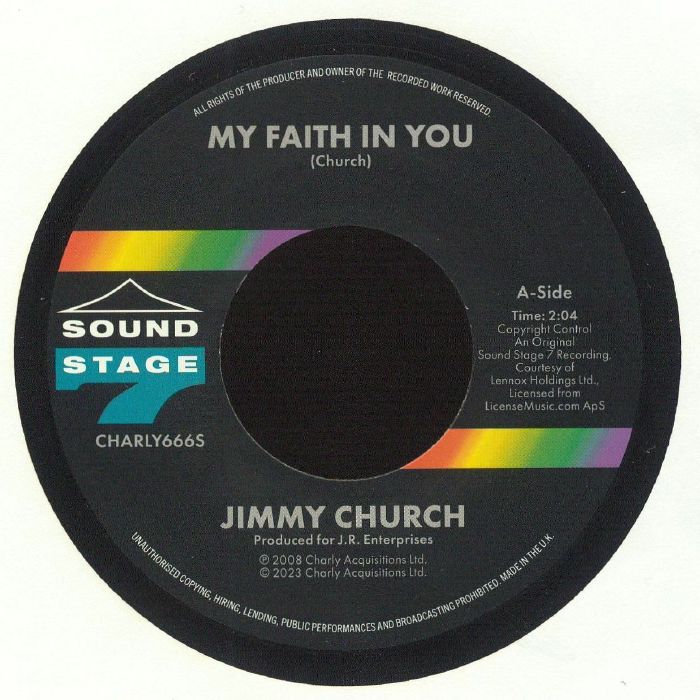 Jimmy Church My Faith In You