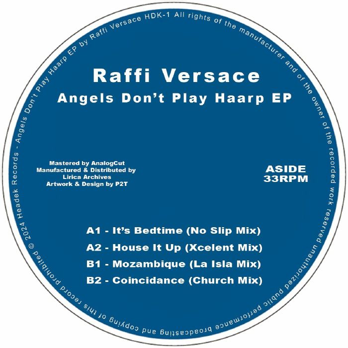 Raffi Versace Angels Dont Play Haarp EP