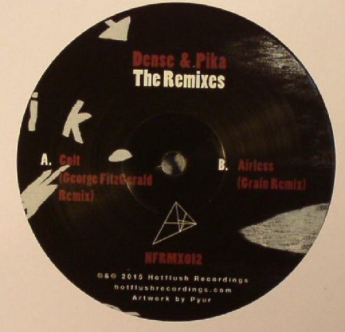 Dense and Pika – The Remixes vinyl cover