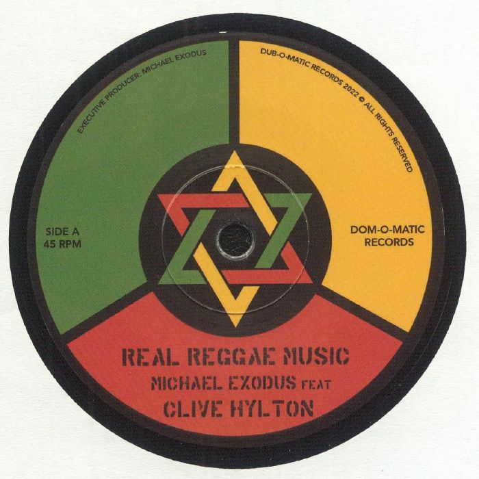 Michael Exodus – Real Reggae Music vinyl cover