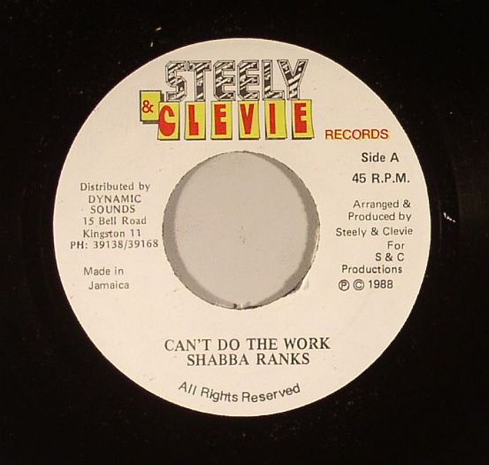 Shabba Ranks | Steely and Clevie Cant Do The Work (riddim)