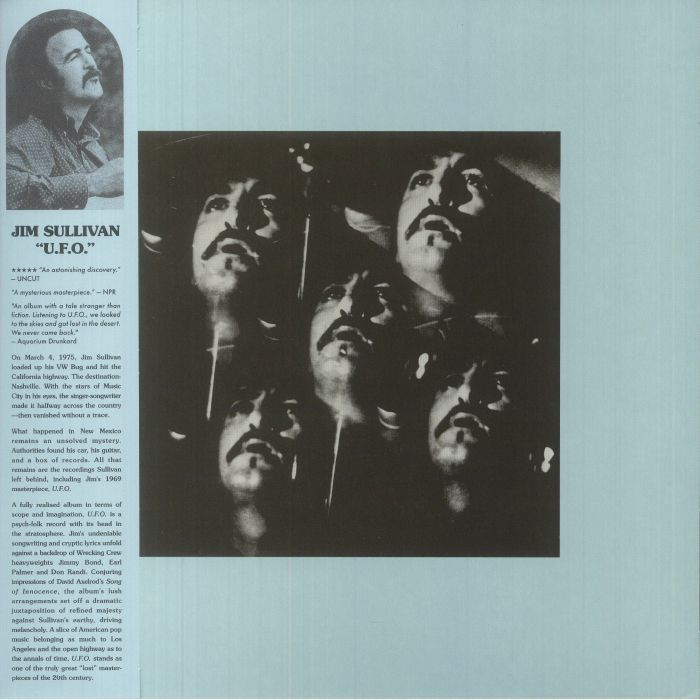 Jim Sullivan – UFO vinyl cover