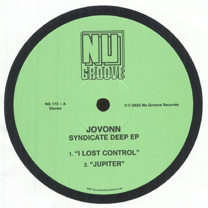 Jovonn – Syndicate Deep EP vinyl cover