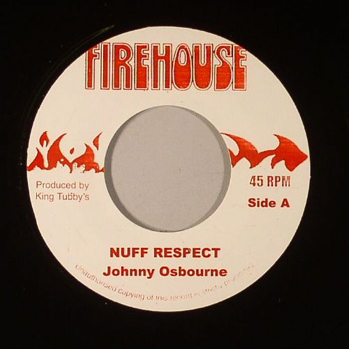 Johnny Osbourne – Nuff Respect (Courtney Melody Ninja Mi Ninja Riddim) vinyl cover