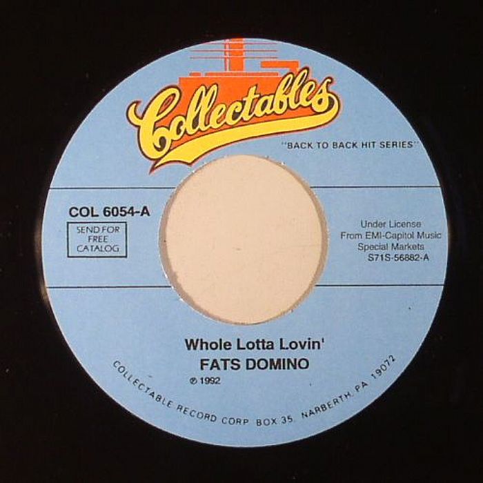 Fats Domino Whole Lotta Lovin