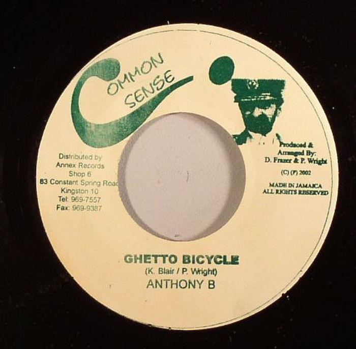 Anthony B Ghetto Bicycle (First Class Riddim)
