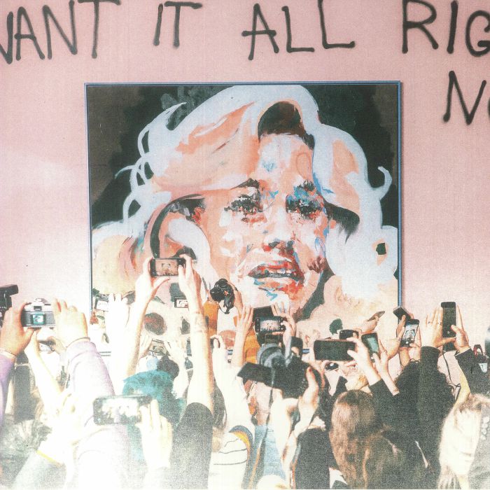 Grouplove – I Want It All Right Now vinyl cover