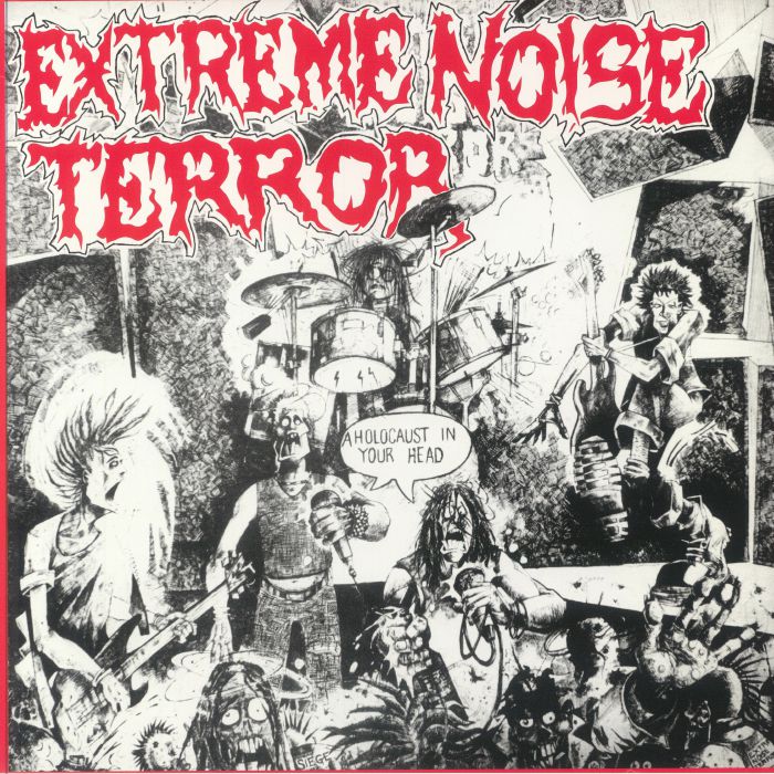 Extreme Noise Terror – A Holocaust In Your Head vinyl cover