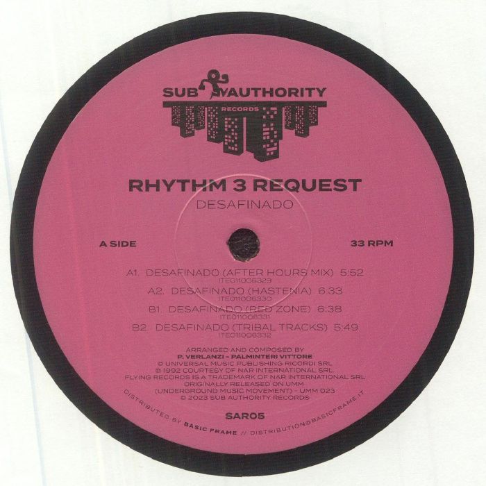 Rhythm 3 Request Vinyl