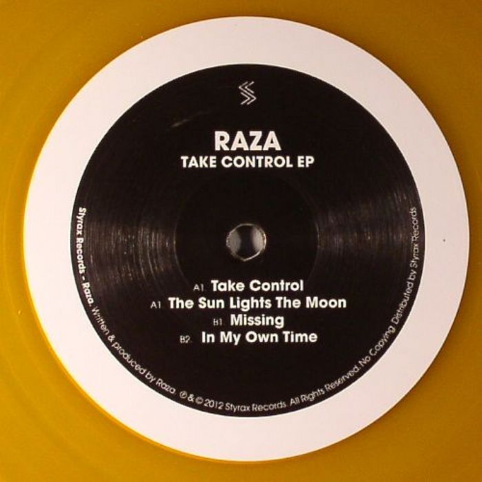 Raza – Take Control EP vinyl cover