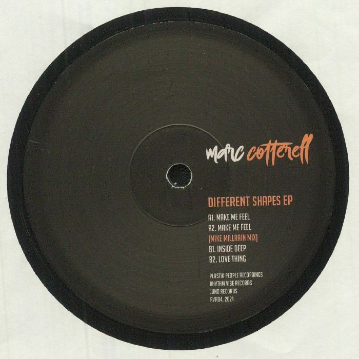 Marc Cotterell Different Shapes EP (feat Mike Millrain remix)