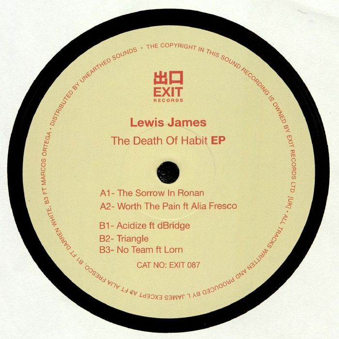 Lewis James The Death Of Habit EP