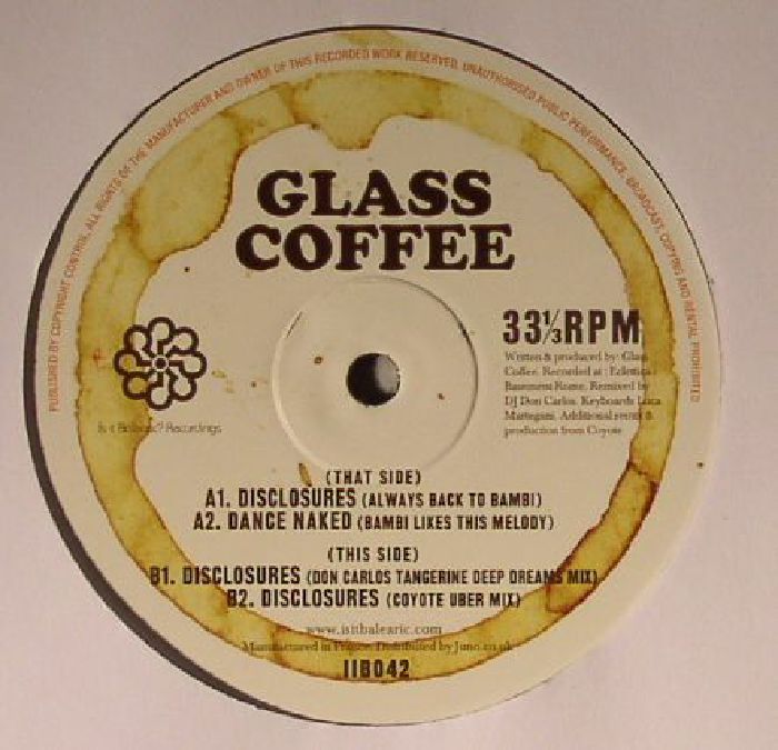 Glass Coffee Disclosures
