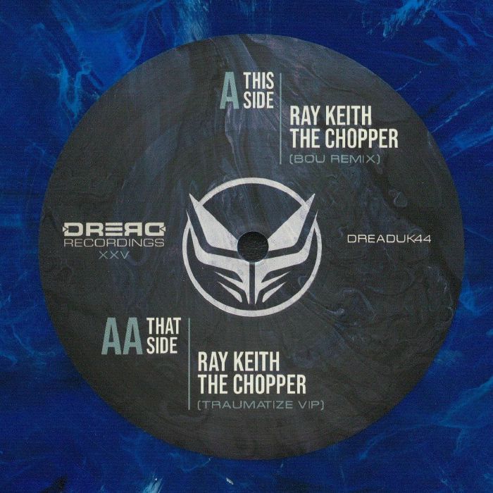 Ray Keith – The Chopper Remixes XXV vinyl cover