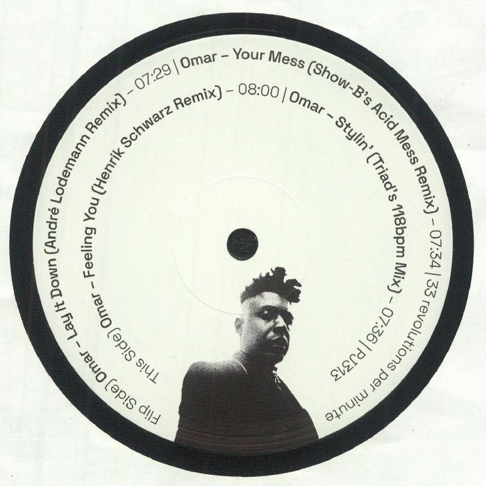 Omar – The Remixes vinyl cover