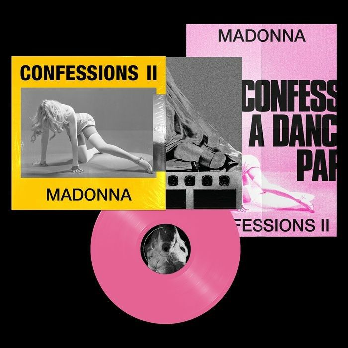 Madonna – Confessions II (UK only exclusive with alternative artwork) vinyl cover
