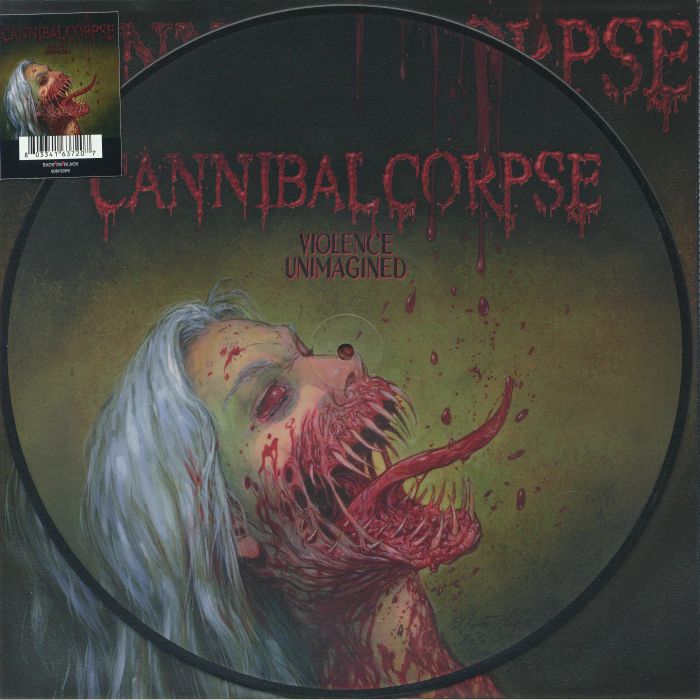 Cannibal Corpse – Violence Unimagined vinyl cover