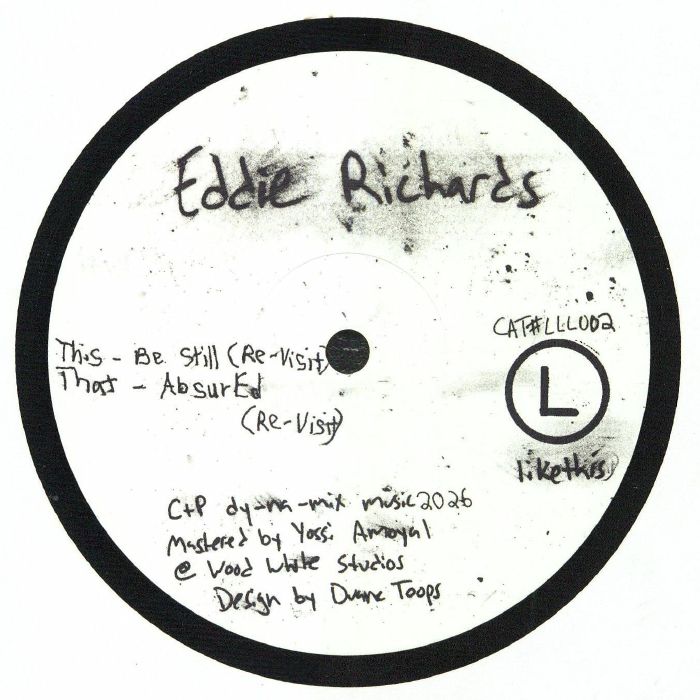 Eddie Richards – Be Still vinyl cover