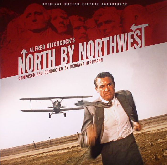 Bernard Herrmann – North By North West (Soundtrack) (reissue) vinyl cover