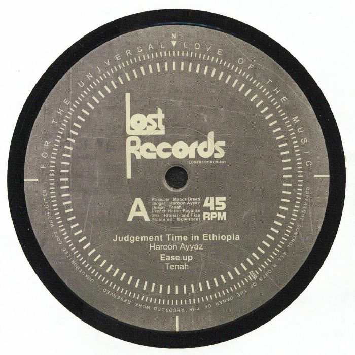 Haroon Ayyaz | Tenah | Fayalite – Judgement Time In Ethiopia vinyl cover