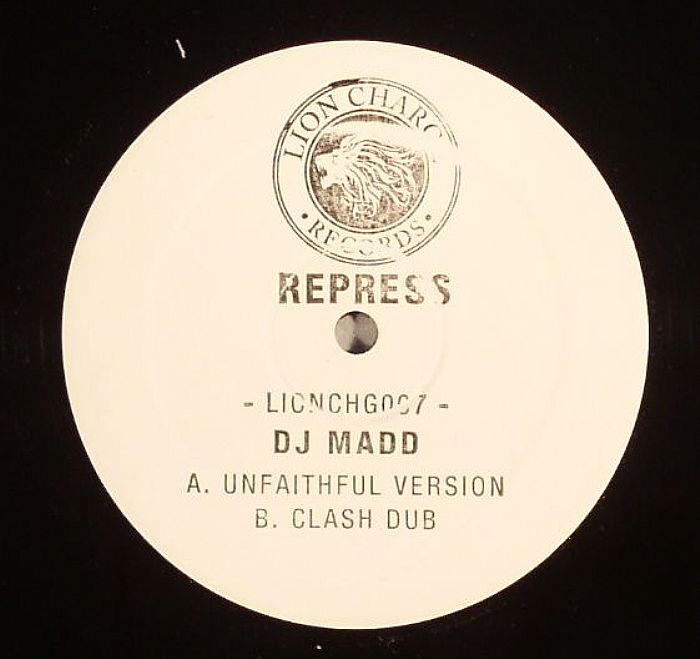 DJ Madd – Unfaithful Version  vinyl cover