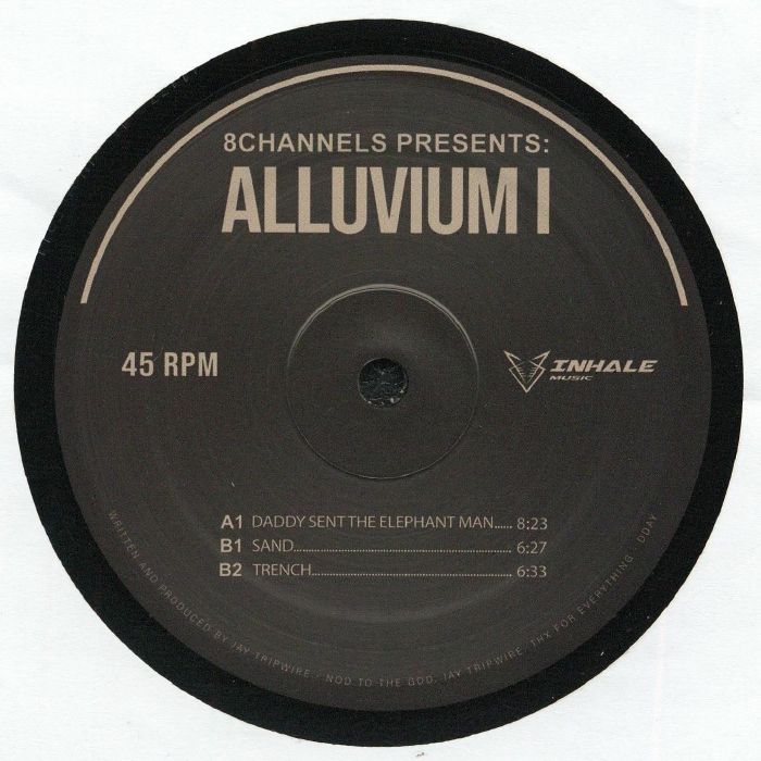 Jay Tripwire – 8channels Presents: Alluvium I vinyl cover